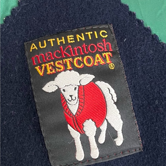 Vintage 1970s MacKintosh Wool Vestcoat Jacket - Picture 4 of 8